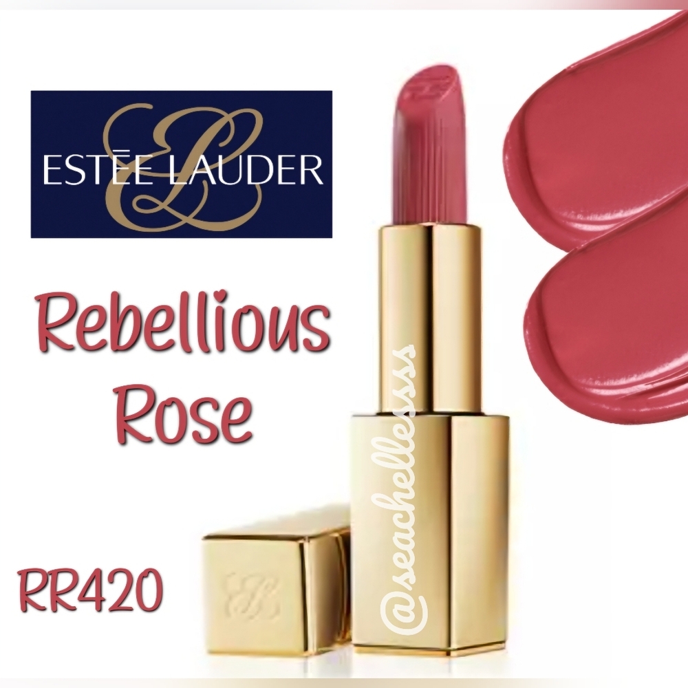 Estee Lauder Pure Color Creme Lipstick | Rebellious Rose | Brand New in Box